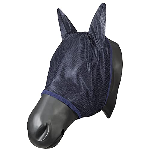 Pfiff 102144 Fliegengesichtsmaske mit Ohren, Fliegenschutz Insektenschutz Maske, Blau, Cob von PFIFF