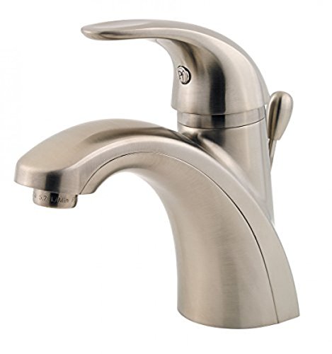 PFISTER LF042PRKK Parisa Single Control 10,2 cm Centerset Badezimmer-Wasserhahn in gebürstetem Nickel PFISTER LF042PRKK Parisa Single Control 10,2 cm Centerset Badezimmer-Wasserhahn in gebürstetem Nickel von PFISTER