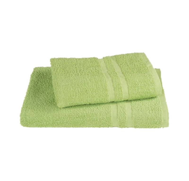 PFLEGE POINT Handtuch Frottierserie Colori kochfest apfelgrün Handtuch (50 x 100 cm), (1-St) von PFLEGE POINT