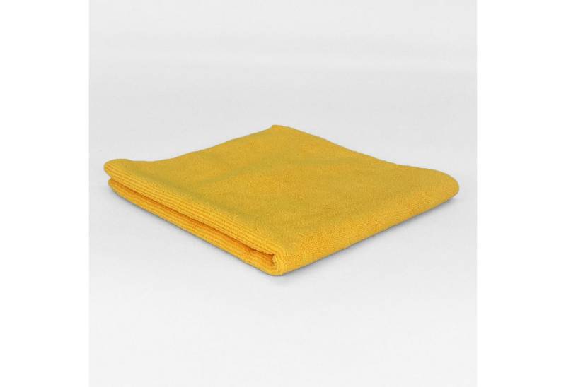 PFLEGE POINT PFLEGE POINT® Mikrofaser Reinigungstuch 40 x 40 cm gelb Mikrofasertuch (80% Polyester / 20% Polyamid, 40x40 cm) von PFLEGE POINT
