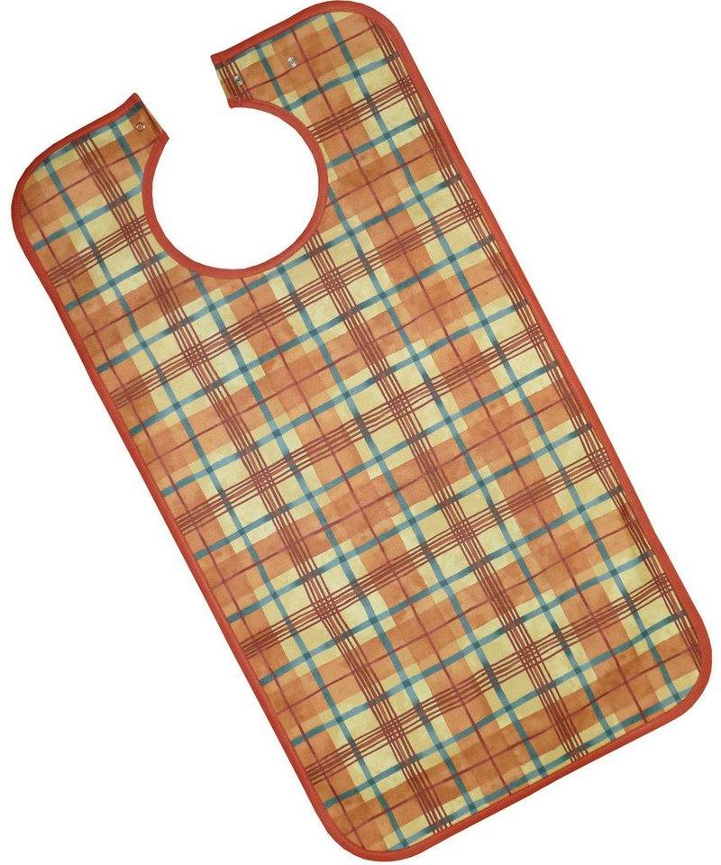 PFLEGE POINT Speiseschürze PFLEGE POINT® Ess-Schürze PU bedruckt mit Druckknöpfen von PFLEGE POINT