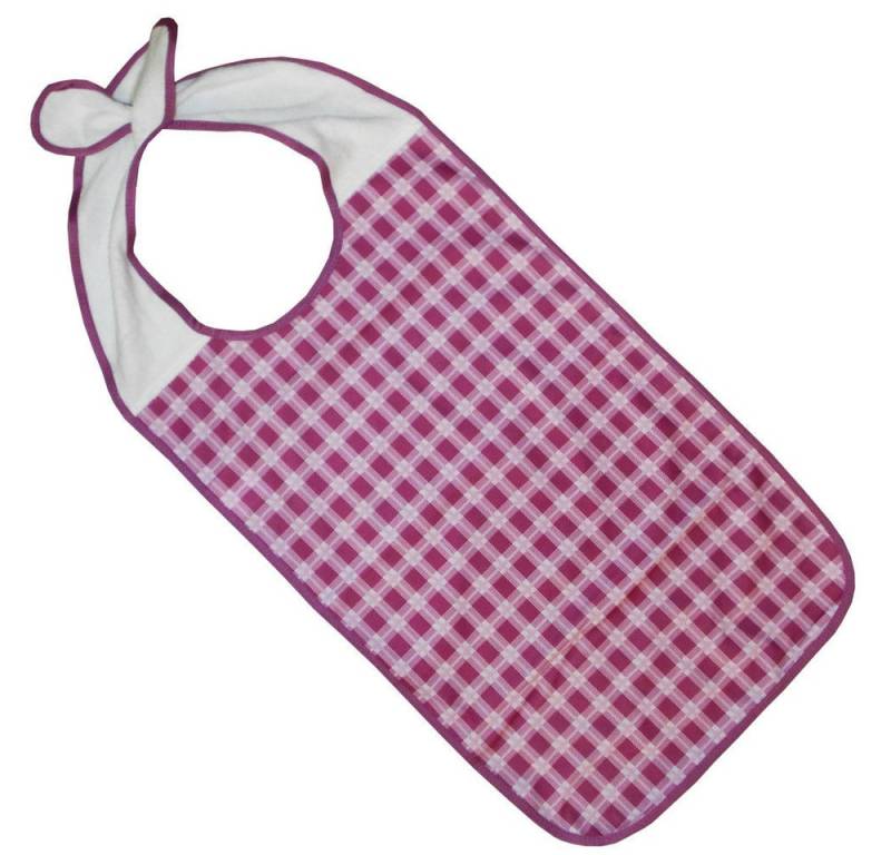 PFLEGE POINT Speiseschürze PFLEGE POINT® Ess-Schürze mit Steckverschluss brombeer von PFLEGE POINT