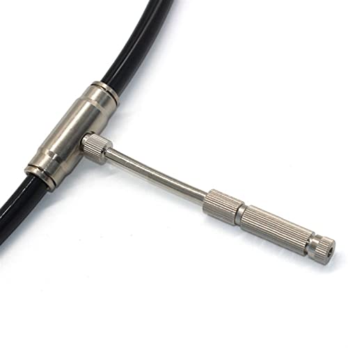 10er-Pack Hochdruck-Sprühdüsen für Kühlsysteme, Messing-Sprühdüsen mit flexibler Düsenverlängerung und 3/8-Zoll-Schnellanschluss, Nebelsprühdüsen, zerstäubende Sprühdüse (Pol 5c, Düse 0,1 von PFXNGMS