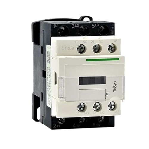 220 V AC 3-phasig 3-polig 50/60 Hz 3 P Schienenmontierter Schützschalter-Controller 1NO 1NC 24 V-220 V 1 Stücke(LC1D25,24V) von PFYTWBLX