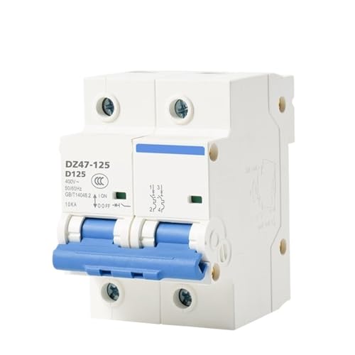 2P 80A 100A 125A AC-Leistungsschalter 600V Leistungsschalter C-Kurve MCB 240V/415V C45 1St(125A) von PFYTWBLX