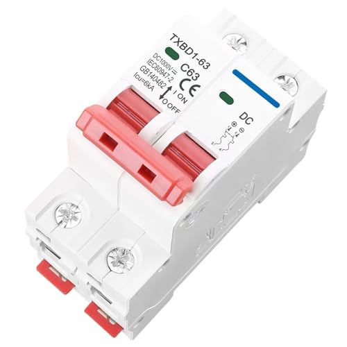 2P DC 1000V Solar Mini Circuit Breaker Batterie Schalter 6A-63A DC MCB for Photovoltaik PV 1Pcs(32A) von PFYTWBLX