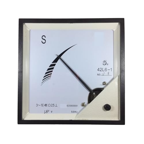 42L6 Synchrometer S 100V 380V Mess Phase Sequenz Meter Zeiger 120mm 112mm Eingang Spannung Und Strom 1Pcs(S 380V) von PFYTWBLX