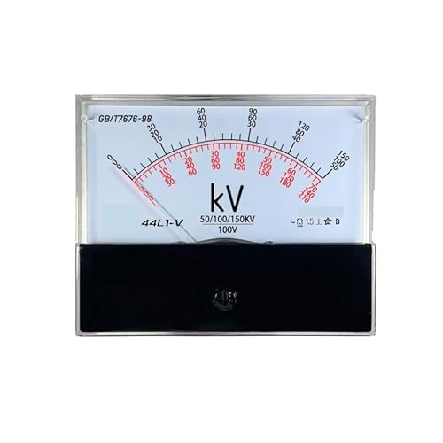 44l1 100-V-Eingang Analoges Wechselstrom-Voltmeter Hochspannungsmessgerät 3KV 6kV 10kV 20kV 50kV 70kv 100kV 1St(AC 50KV 100KV 100V) von PFYTWBLX