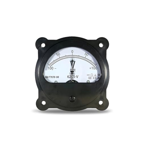 62C5 DC Positive Und Negative Voltmeter 30V ± 50V Bidirektionale 100V 250v Pointer 1Pcs(DC -50V To 50V) von PFYTWBLX