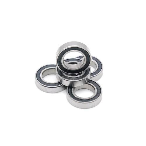 6801RS 12x21x5mm Dünne Abschnitt 6801-2RS Kugellager 61801 RS Mit Schwarz Versiegelt L-2112DD 10Pcs(4PCS 6806RS 30X42X7) von PFYTWBLX