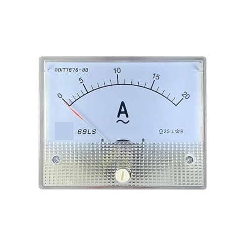 69l9 AC Amperemeter 3A 5A 10A 20A 30A 50A Zeiger Meter Transformator CT Direkte Verwendung Montage Schrank 1Pcs(AC 200-5A) von PFYTWBLX