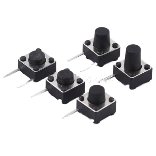 6x6mm Panel Momentary Tactile Tact Mini Push Button Switch Seite 2pin 6x6x4.3/5/6/7/8 MM 6 * 6 * 4,3 MM 5MM 6MM 7MM 8MM 1Pcs(6x6x7mm) von PFYTWBLX