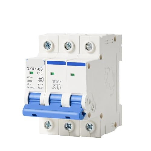 AC MCB Typ C 230/400 V 50 HZ/60 HZ Leistungsschalter 3P 32A 40A 63A Din-schiene Montage 1 Stücke(20A) von PFYTWBLX