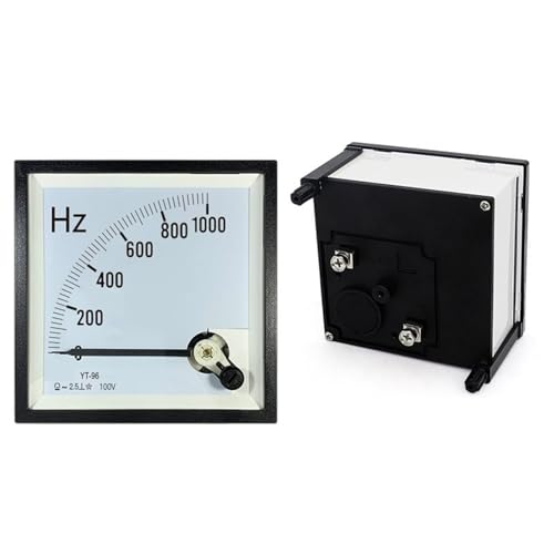 CP-96 SQ96 Zeigerfrequenzmesser 45-55Hz 380V 100Hz 600Hz 100 0Hz 3000Hz 100V 96 * 96mm AC 220V 1Pcs(600Hz 100V) von PFYTWBLX