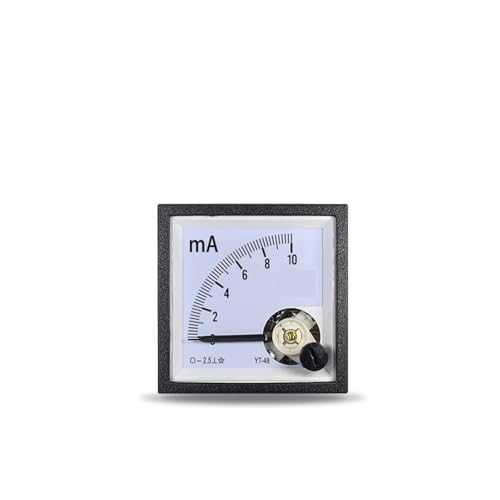 CP48 DC Milliamperemeter 1 mA 5 mA 10 mA 20 mA 30 mA 50 mA 100 mA 200 mA 300 mA 500 mA 1000 mA 1 Stück(10mA) von PFYTWBLX