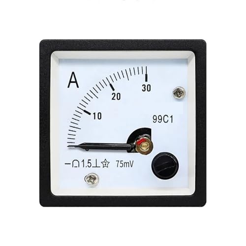 Instrument 99C1 Zeigertyp DC-Voltmeter 5 V 10 V 50 V 100 V 750 V 100 0 V 250 V 150 V 300 V 450 V 500 V 48 * 48 mm 1 Stücke(DC100V) von PFYTWBLX