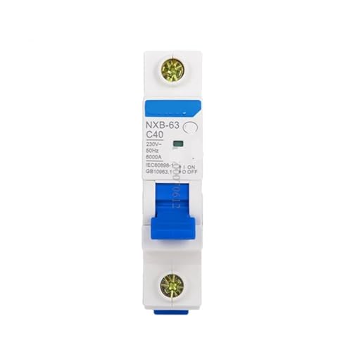 MCB 1P 1A-63A NXB-63 C Kurve AC 230V Miniatur-Leistungsschalter DZ47 1 Stücke(16A) von PFYTWBLX