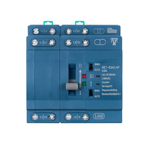 ME1-63AE/4P 63A 230VAC Power Transfer Switch PC Typ Schalter DIN-Schiene Gehäuse 1Pcs ME1-63AE/4P 63A 230VAC Power Transfer Switch PC Typ Schalter DIN-Schiene Gehäuse 1Pcs von PFYTWBLX