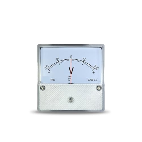 SD80 DC Voltmeter Bidirektional ± Dc10v 15v 20v 30v 50v Positiver und negativer Zeiger Dh80 Sf80 1Pcs(DC -20V To 20V) von PFYTWBLX