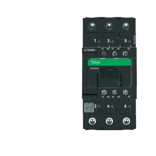 Schwarze Version Dreipoliger AC-Schütz LC1D40 LC1D50 LC1D65 B7C F7C Q7C M7C 24 V 110 V 220 V 380 V 1 Stücke(AC LC1D40A,48V) von PFYTWBLX