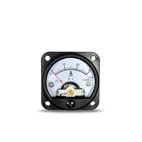 So-45 DC Amperemeter Shunt 75mV Eingang 5A 10A 15A 20A 30A 50A 75A 100A 150A 200A Schwarzes Rundinstrument 1St(DC 800A 75mV) von PFYTWBLX