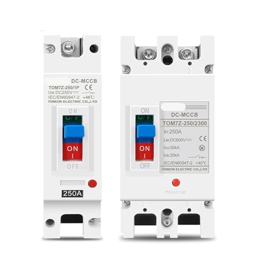 Solar Circuit Breaker MCCB Überlast Schutz Schalter Protector Solar Photovoltaik PV 1P 2P 1Pcs(1P,100A) von PFYTWBLX