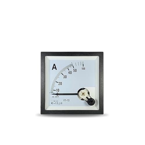 Yt72 AC Amperemeter verwendet direkt 1a 2a 5A 10a 15a 20a 30a 40a 50a Drahtzeigerinstrument Dh72 1Pcs(AC 40A) von PFYTWBLX