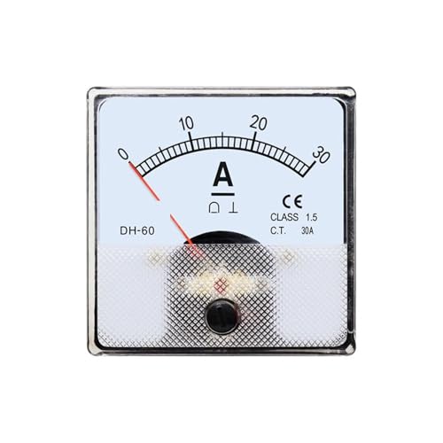 Zeiger DH-60 DC Amperemeter DH60 10A 20A 30A 50A 75A 100A 150A 200A 250A 75mV 300A 400A 500A/75mV 60 * 60mm 1 Stücke(10A) von PFYTWBLX