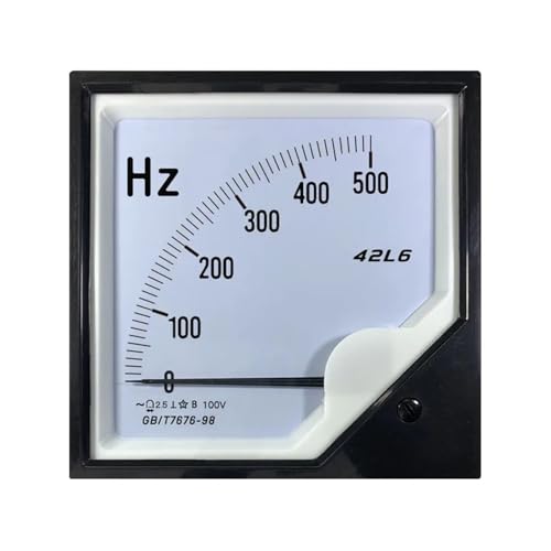 Zeigertyp 42L6 Zwischenfrequenz-Voltmeter 45-55 HZ AC 100 V 220 V 380 V 500 Hz 600 Hz 700 Hz 100 0 Hz 1 Stücke(2500Hz 100V) von PFYTWBLX
