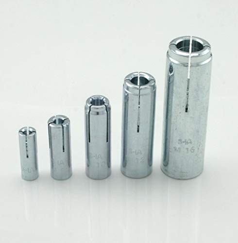 Profi Einschlaganker M6 M8 M10 M12 M16 mit ETA-Zulassung Schlaganker Dübel Anker verzinkt (100, M10 x 40 mm) von PGB