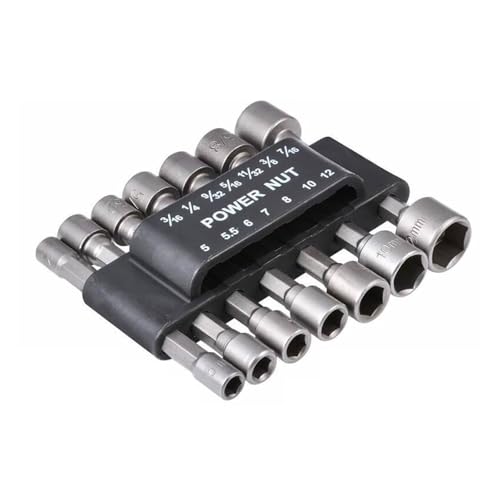 PGLVLZFGFN 14 STÜCKE Steckschlüssel Power Mutterndreher Bohrer Set Sechskantgriff Schraubsockel Adapterhülse Düsen Batch Head Set Handwerkzeug Steckdose PGLVLZFGFN 14 STÜCKE Steckschlüssel Power Mutterndreher Bohrer Set Sechskantgriff Schraubsockel Adapterhülse Düsen Batch Head Set Handwerkzeug Steckdose von PGLVLZFGFN