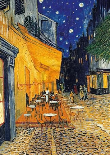 PGM Kunstdruck Vincent Van Gogh - Café-Terrasse am Abend 21x29,7cm von PGM