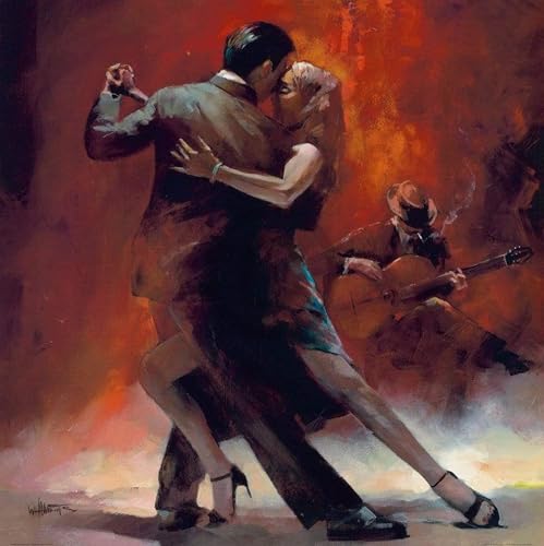 PGM Kunstdruck Willem Haenraets - Tango Argentino II 70x70cm von PGM