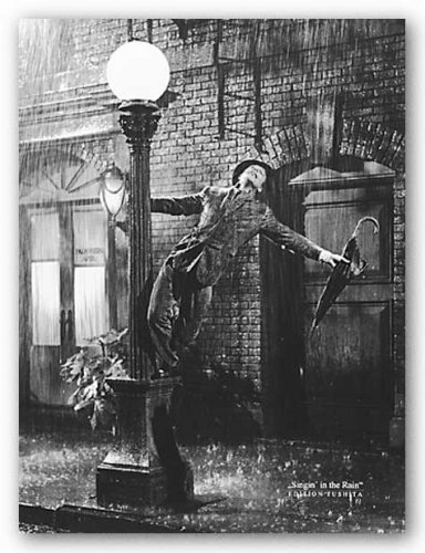 SINGING in the RAIN - Gene Kelly 50 x 70 cm Poster Plakat Kunstdruck Bild von PGM