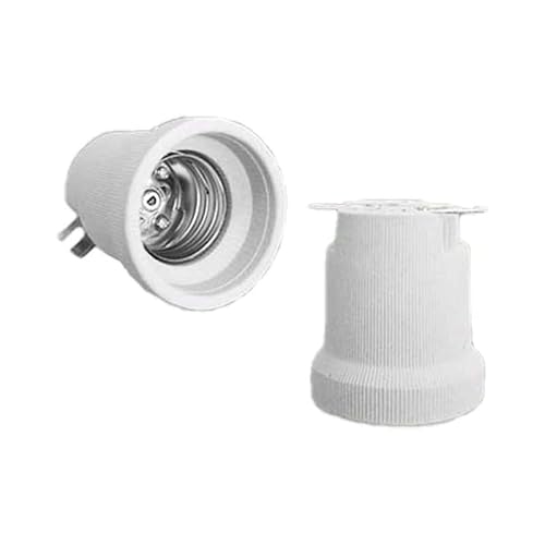 A2ZWORLD 2 Stück Lampenfassung E40 aus Keramik, Lampenfassung, Adapter und Konverter von PGONA