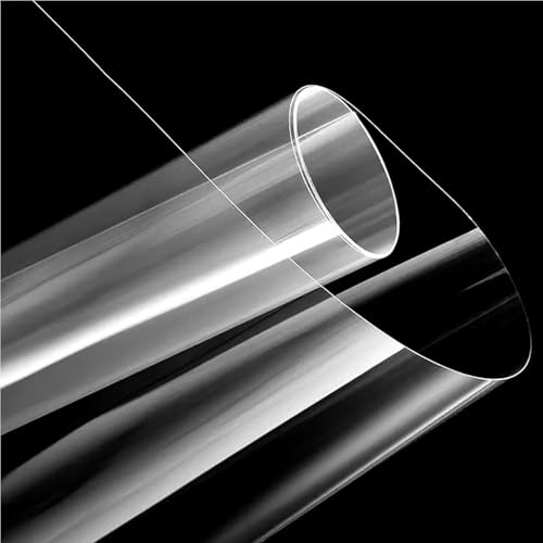 0,25 mm dicke transparente PET-Folie – hitzebeständige Kunststofffolie for DTF-Druck/Laminierung/Heimwerken(0.5mx5m) von PGPGP