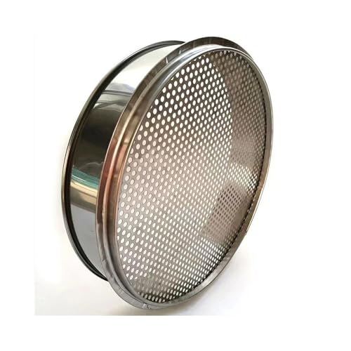 30 cm rundes Sieb aus Edelstahl 304 – Sieb for Backen, Kochen und Filtern(17mm) von PGPGP
