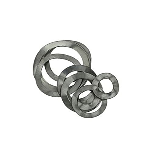 50-teiliges Set mit drei gewellten Unterlegscheiben aus Edelstahl – M3–M41 – langlebige Federscheiben for eine sichere Befestigung(M4x8x0.3mm) von PGPGP