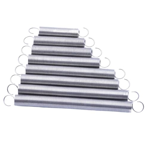 Anpassbare Zugfedern aus Edelstahl – Drahtdurchmesser 0,3 mm/0,4 mm, Länge 10 mm – 300 mm(10 0.3x3x180mm) von PGPGP