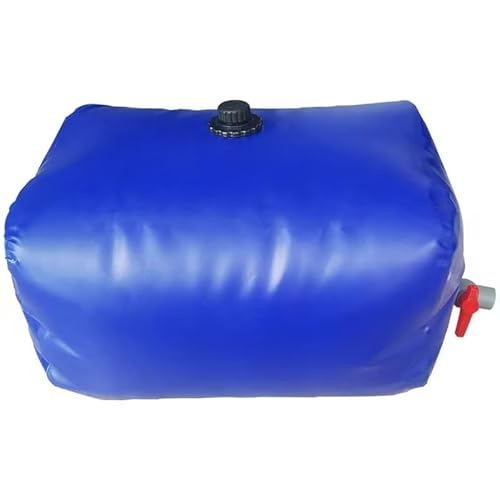 Faltbarer Wassertank mit großer Kapazität – 50–2000 Gallonen tragbarer Notfall-Wasserspeicherbeutel, 1 Stück(540L/142Gal/1.2x0.8x0.56 m) von PGPGP