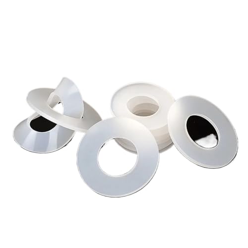Hochtemperaturbeständige Silikagel-Unterlegscheiben – 10/20/30/50 Stück, weiche Silikon-Flachdichtungen – Innendurchmesser 2–28 mm, Dicke 1–3 mm(50pcs 2x4x1mm) von PGPGP