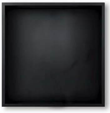 PGPGP 12,6" x 12,6" eingebettete Duschnische - langlebige Wandnische aus Edelstahl 304 for Badezimmer und mehr(Black) von PGPGP