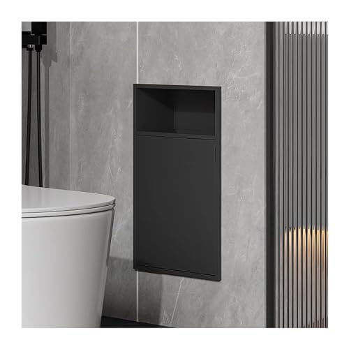PGPGP Einbau-Duschnische aus Edelstahl – wasserdichte Wandnische for die Organisation von Bad und Schlafzimmer(Gray,30x50x14CM) von PGPGP