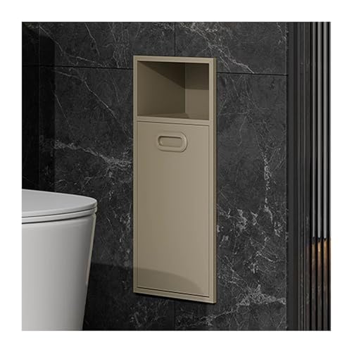 PGPGP Einbau-Duschnische aus Edelstahl – wasserdichte Wandnische for die Organisation von Bad und Schlafzimmer(Tea Apricot,20x50x14CM) von PGPGP