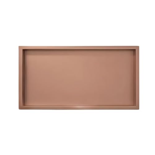 PGPGP Eingebettete Duschnische aus Edelstahl 304 – Wasserdichtes Einbauregal for Badezimmer und Küchen(Gold-b,72x32x12.5 cm) von PGPGP