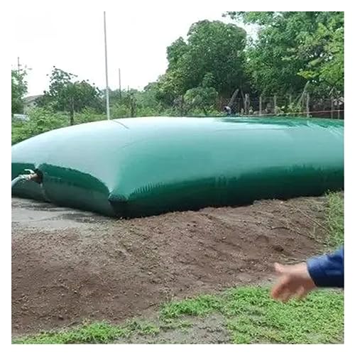 Wasserspeichertank for die Landwirtschaft, 50–2000 Gallonen, faltbarer PVC-Wasserbeutel mit Wasserhahn, 1 Stück(1x0.5x0.2m/100L/26Gallon) von PGPGP