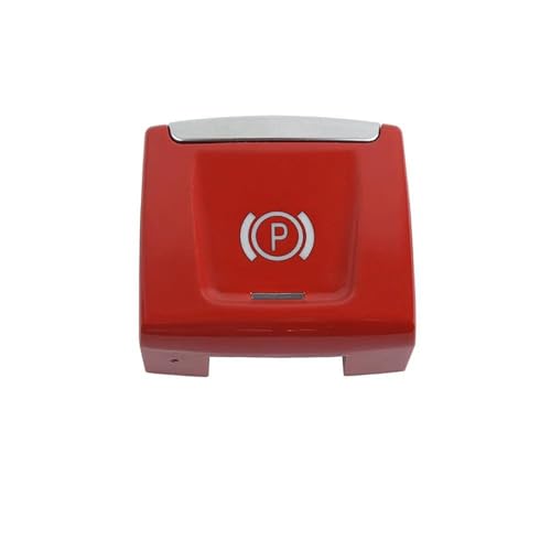PGQSQVTXF Für B&MW X1 F48 F49 X2 F39 2er F45 F46 Schwarz-Roter Elektronischer Parkbremsschalter(Red) von PGQSQVTXF