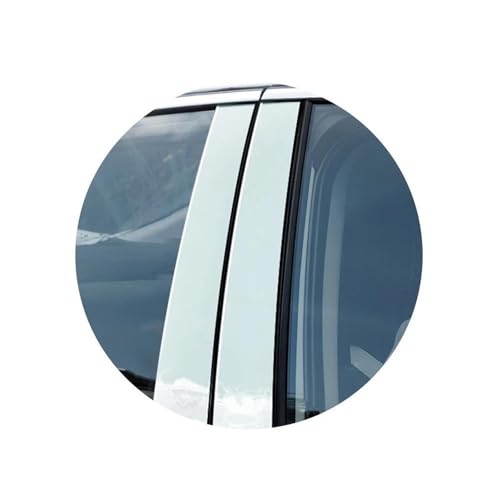 PGQSQVTXF Für MG HS 2018 2019 2020 2021 2022 Fenstertürsäule B C Säulenpfostenabdeckung Zieraufkleber Fenstersäulendekoration(Silber) von PGQSQVTXF
