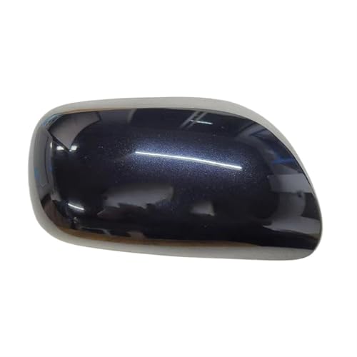 PGQSQVTXF Für Toyota Für Auris 2006 2007 2008 2009-2012 Auto-Rückspiegelabdeckung Rückspiegelgehäuse Rückspiegelschale (Black Mica,rechte Seite) von PGQSQVTXF