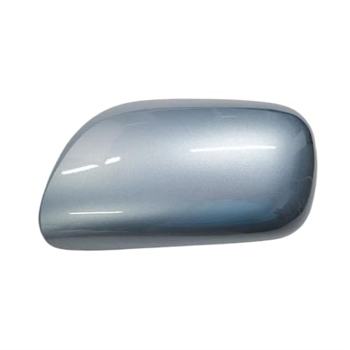 PGQSQVTXF Für Toyota Für Auris 2006 2007 2008 2009-2012 Auto-Rückspiegelabdeckung Rückspiegelgehäuse Rückspiegelschale (Pale Blue,Links) von PGQSQVTXF